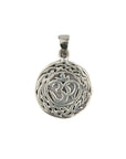 Sacred Om Ethnic Silver Pendant