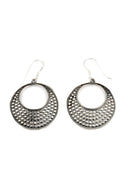Nysa Lunar Silver Earrings