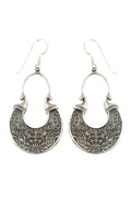 Zoya Ethnic Silver Earrings Parman