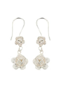 Sattva Bloom Silver Earrings Parman