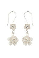 Sattva Bloom Silver Earrings Parman