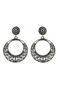 Zeba Lunar Silver Earrings Parman