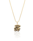Take it Easy Silver Pendant