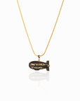 World is Yours Silver Pendant