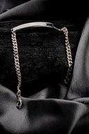 Phantom Curve Men's Silver Bracelet