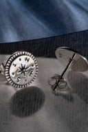 Polaris Compass Silver Studs