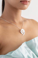 Tiara Pearl Silver Pendant