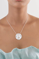 Loretta Pearl Silver Pendant