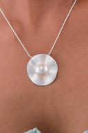 Loretta Pearl Silver Pendant