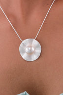 Loretta Pearl Silver Pendant