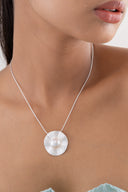 Loretta Pearl Silver Pendant