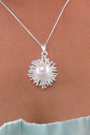 Ophelia Pearl Silver Pendant