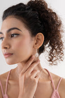 Ava Pearl Silver Earrings