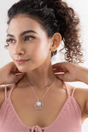 Ava Pearl Silver Earrings