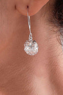 Regina Pearl Silver Earrings