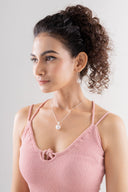 Regina Pearl Silver Earrings