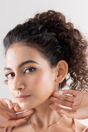 Regina Pearl Silver Earrings