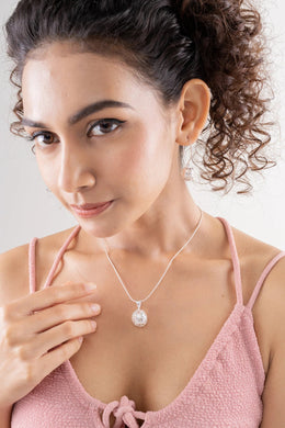 Regina Pearl Silver Pendant Parman