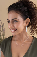 Sabrina Cascade Silver Earrings