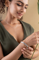 Selene Grace Silver Bracelet Parman