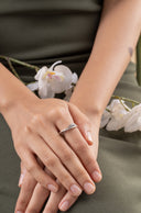 Primal Twist Silver Ring