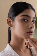 Valeria Bow Silver Earrings Parman