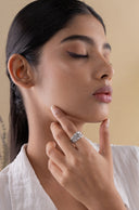 Futura Braided Silver Ring