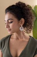 Gentle Harmony Silver Earrings