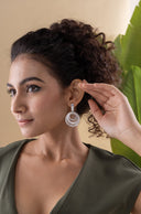 Gentle Harmony Silver Earrings