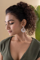 Gentle Harmony Silver Earrings