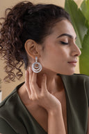 Gentle Harmony Silver Earrings