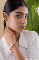 Giorgia Heavyset Silver Bracelet