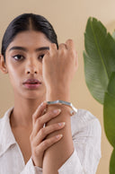 Giorgia Heavyset Silver Bracelet