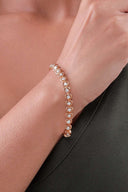 Tiffany Heart-String Silver Bracelet