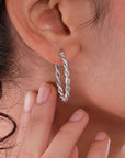 Marcella Vine Hoop Earrings