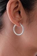 Claudia Hoop Earrings