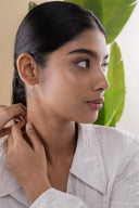 Clara Sunburst Silver Earrings