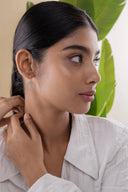 Clara Sunburst Silver Earrings Parman