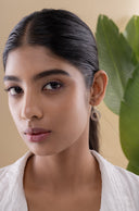 Clara Sunburst Silver Earrings