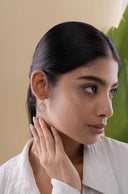 Clara Sunburst Silver Earrings Parman