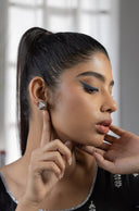 Reva Warrior Silver Earrings