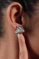 Reva Warrior Silver Earrings