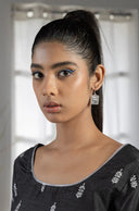Urvi Ethnic Silver Earrings Parman