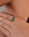 Eklavya Solar Silver Ring