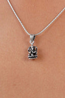 Lord Ganesha Idol Silver Pendant