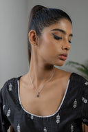 Lord Ganesha Idol Silver Pendant