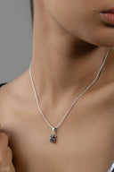 Lord Ganesha Idol Silver Pendant