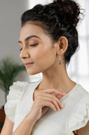 Zara Leaf Silver Earrings Parman