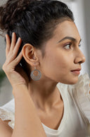 Nysa Lunar Silver Earrings Parman