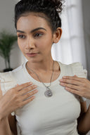 Mukti Shield Silver Pendant